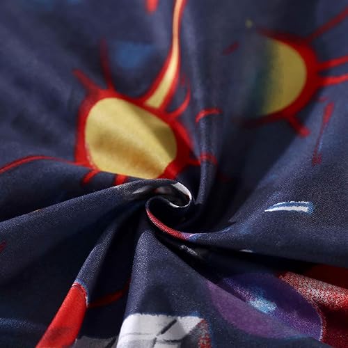 Vista 52 de SDY Juego de sábanas de 4 piezas tamaño matrimonial, bonitas sábanas de nube floral, microfibra súper suave, resistente a las arrugas y a