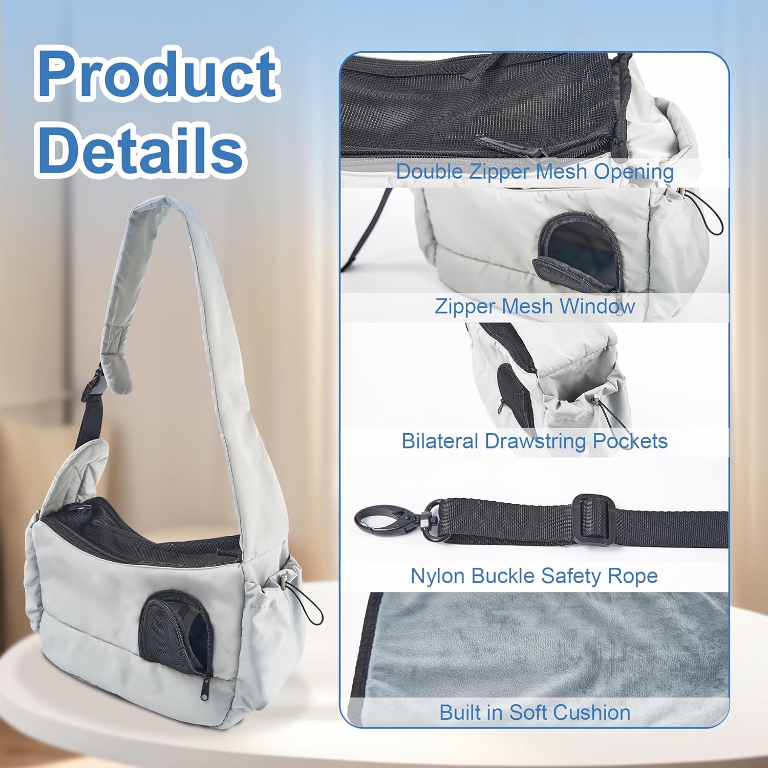 Ultimate Comfort: Review of the Dog Carrier Sling for Small Pets