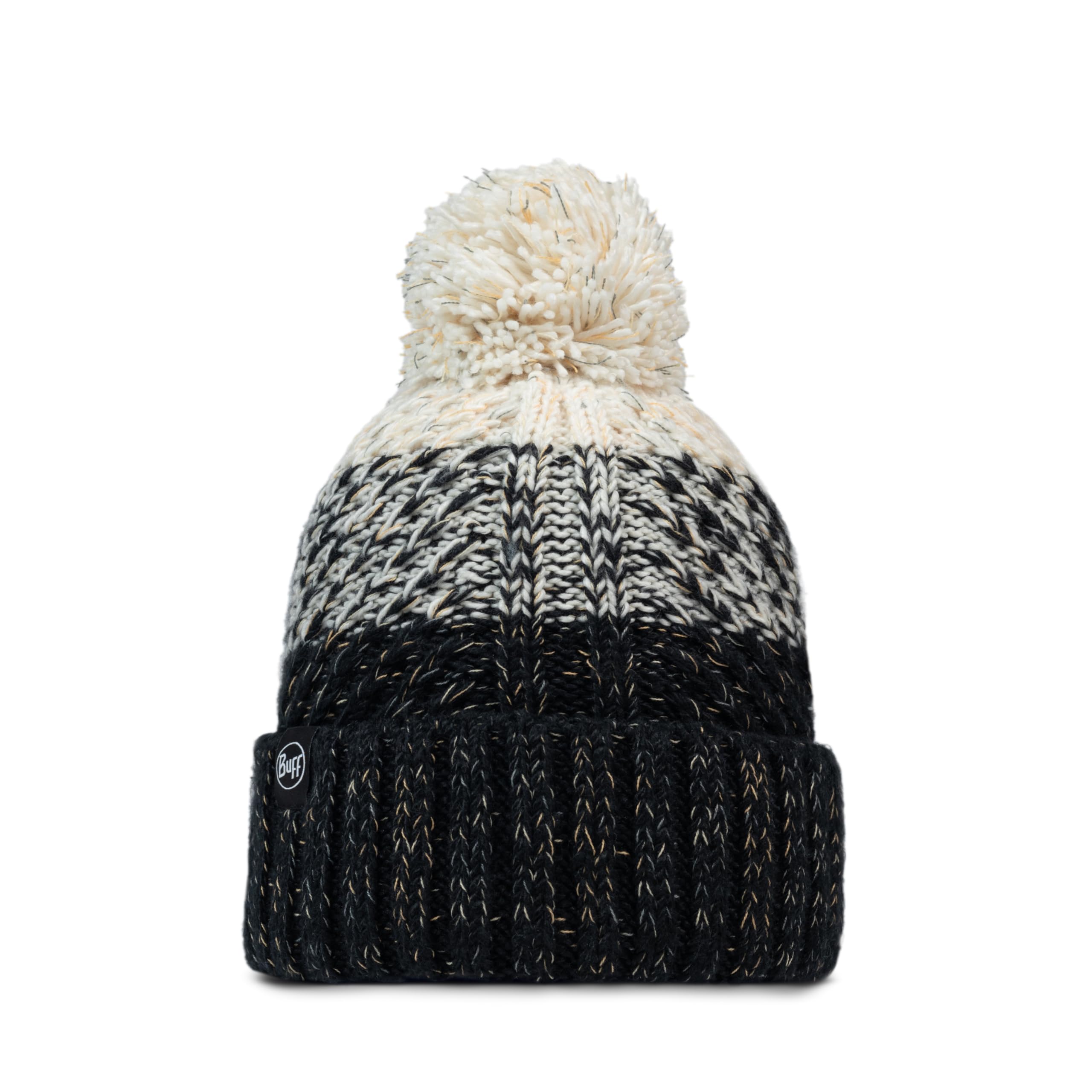 Buff®| Knitted & Fleece Band Hat Female Adult, Extreme Cold, Practical, Versatile, Fashionable, Thermal Insulation, Comfortable, One Size, Black