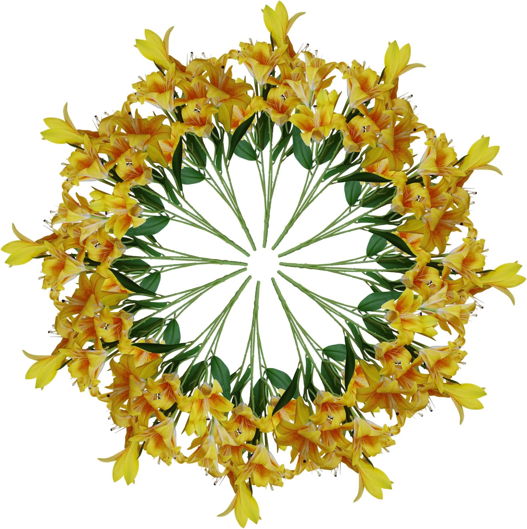 Large Artificial Stargazer Style Lily Plant