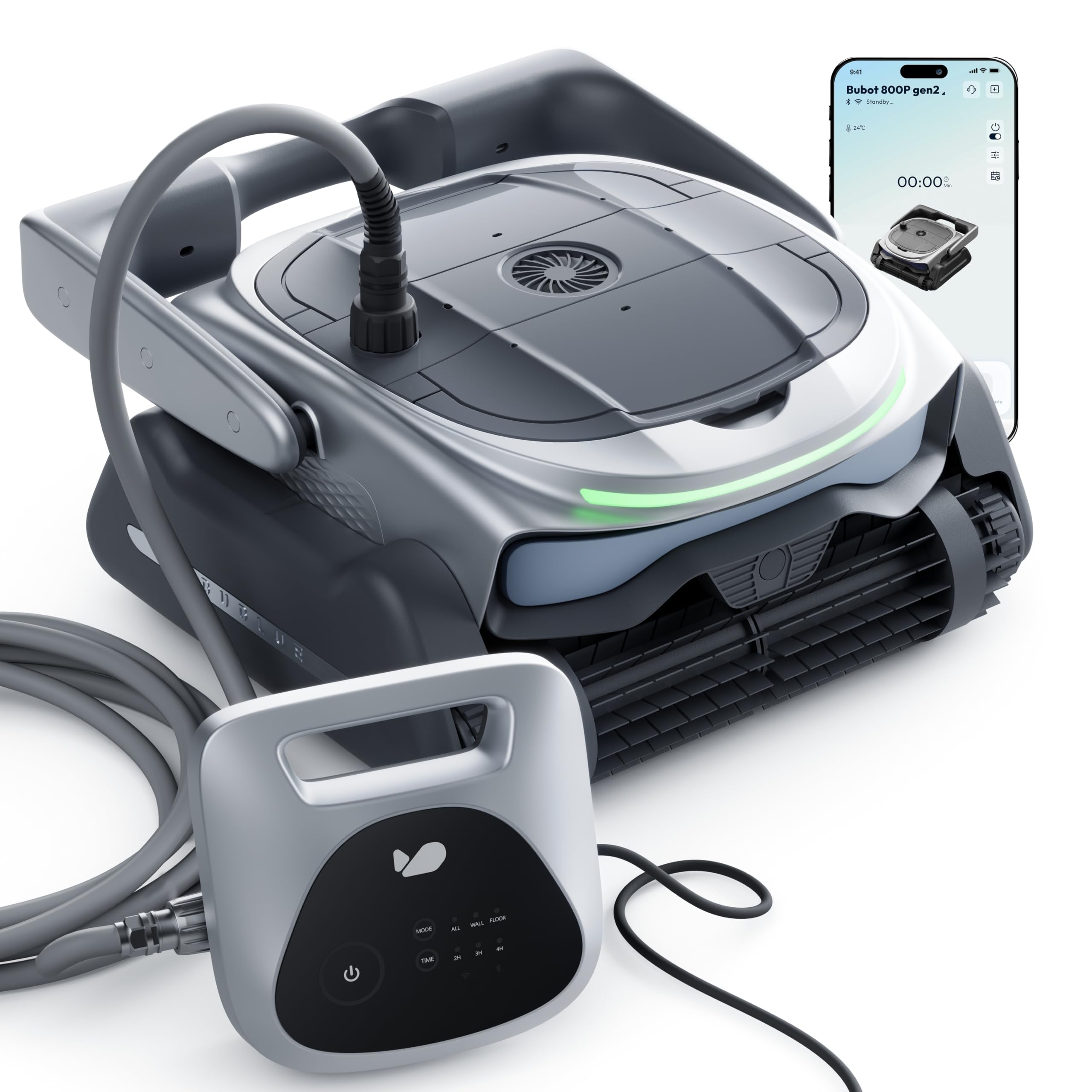 BUBLUE 800P Gen2 Robotic Pool Cleaner