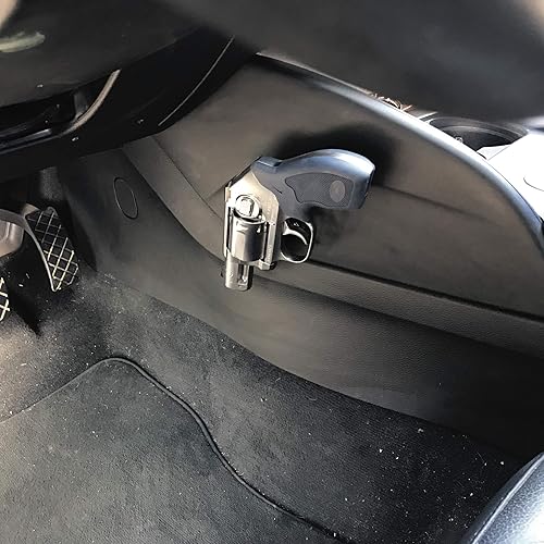 Miniatura 4 de Soporte magnético para pistola, súper fuerte, funda magnética para pistola | Plástico de polipropileno resistente a los arañazos | Soporte para