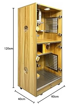 Amazon | 「組立完成品発送」チンチラゲージセット 小動物飼育
