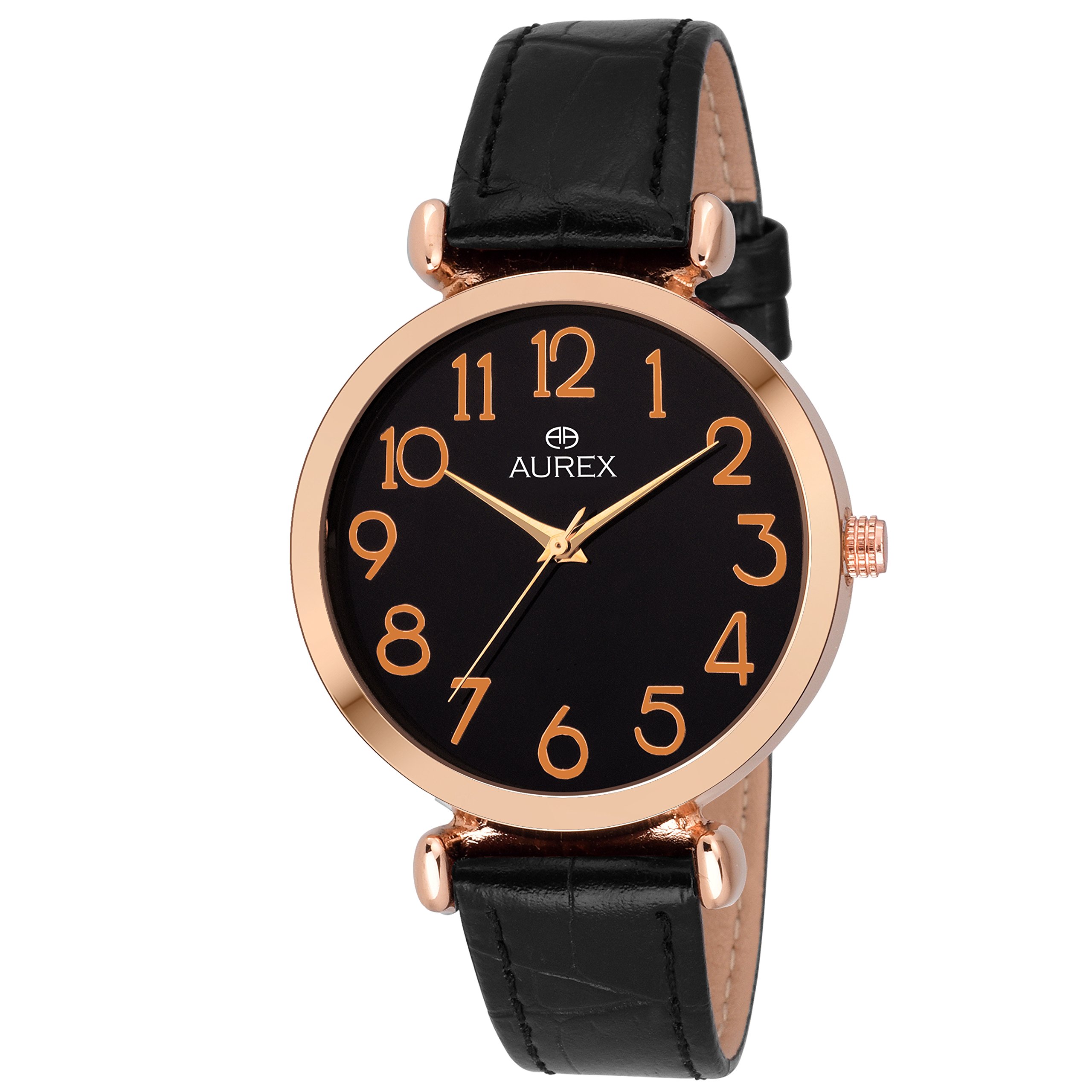 AUREX Awesome Analog Black Dial Womens and Girls Watch (AX-LR522-BKB) (B07DLXHCVK) Amazon Price History, Amazon Price Tracker