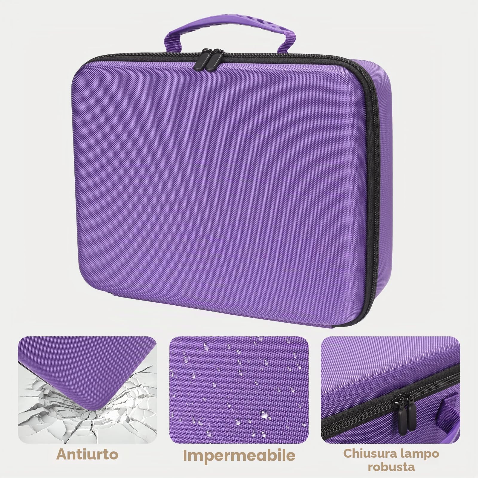 Borsa da viaggio per miniature Dungeons and Dragons DND custodia dadi set