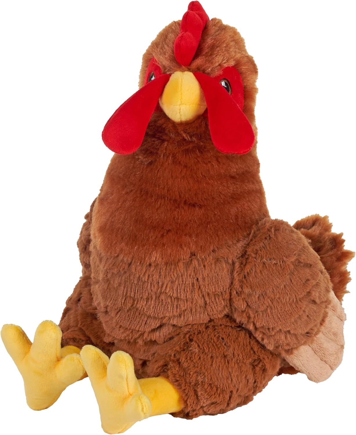 Wild Republic Ecokins Chicken, Stuffed Animal, 12 Inches, Plush Toy, Fill is Spun Recycled Water Bottles, Eco Friendly