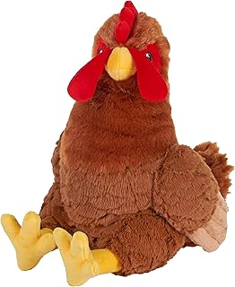 Wild Republic Ecokins Chicken, Stuffed Animal, 12 Inches, Plush Toy, Fill is Spun Recycled Water Bottles, Eco Friendly