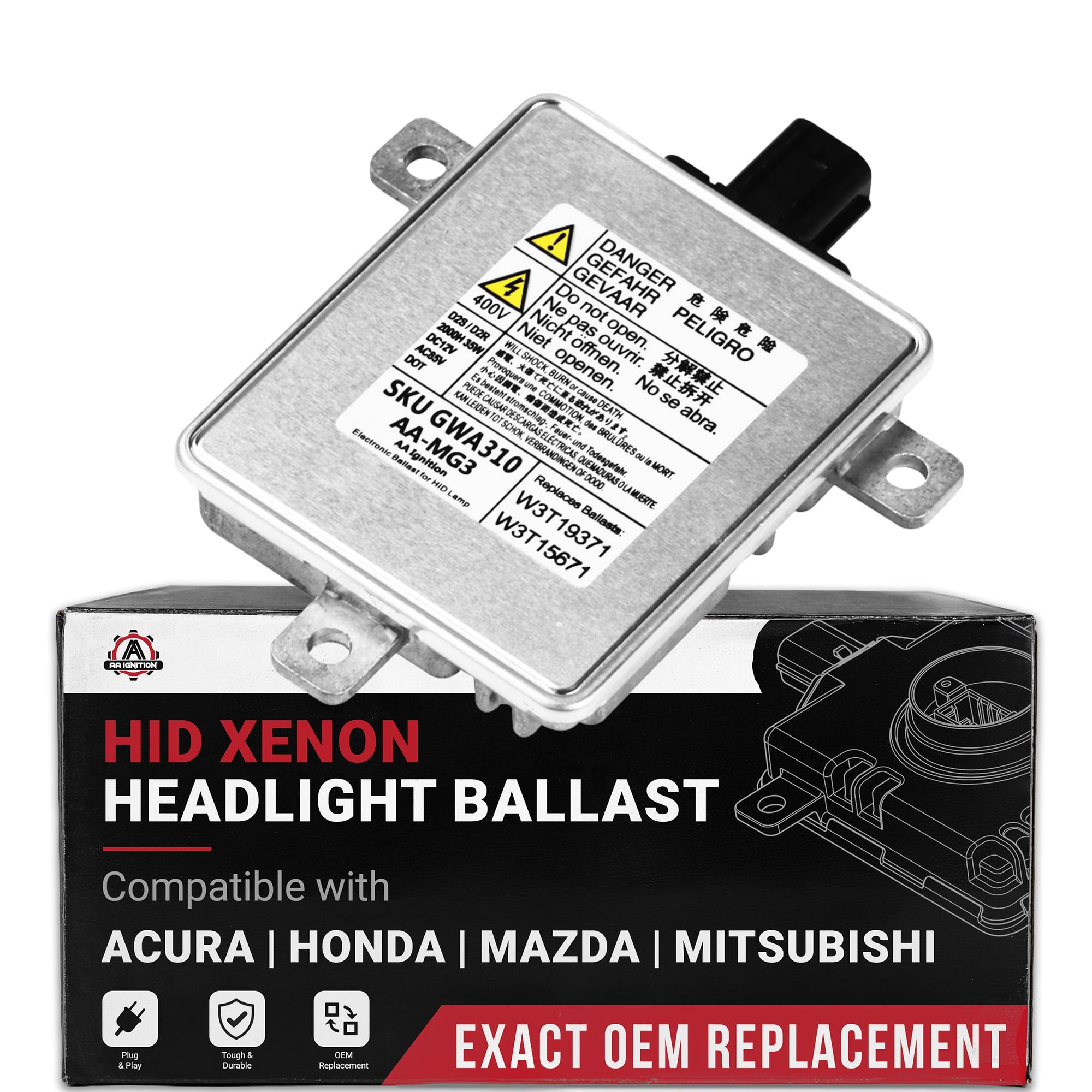 HIDキセノンバラスト コントロールユニットモジュール Amazon | HID キセノン ヘッドライトバラスト-コントロールユニット