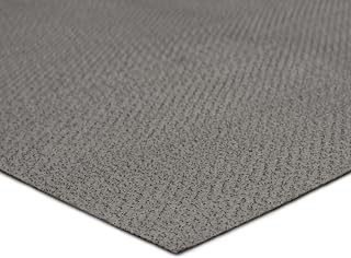 Mohawk Home Low Profile Waterproof Rug Pad Utility Solid Gray 12' X 15' Pet and Kid Proof Rug Pad Perfect for Kitchen, Living Room, Kids Room, Dining Room