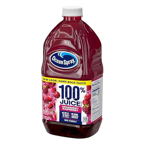 Vista 32 de Ocean Spray® 100% jugo, arándano Concord uva, botella de 64 onzas líquidas (paquete de 8)