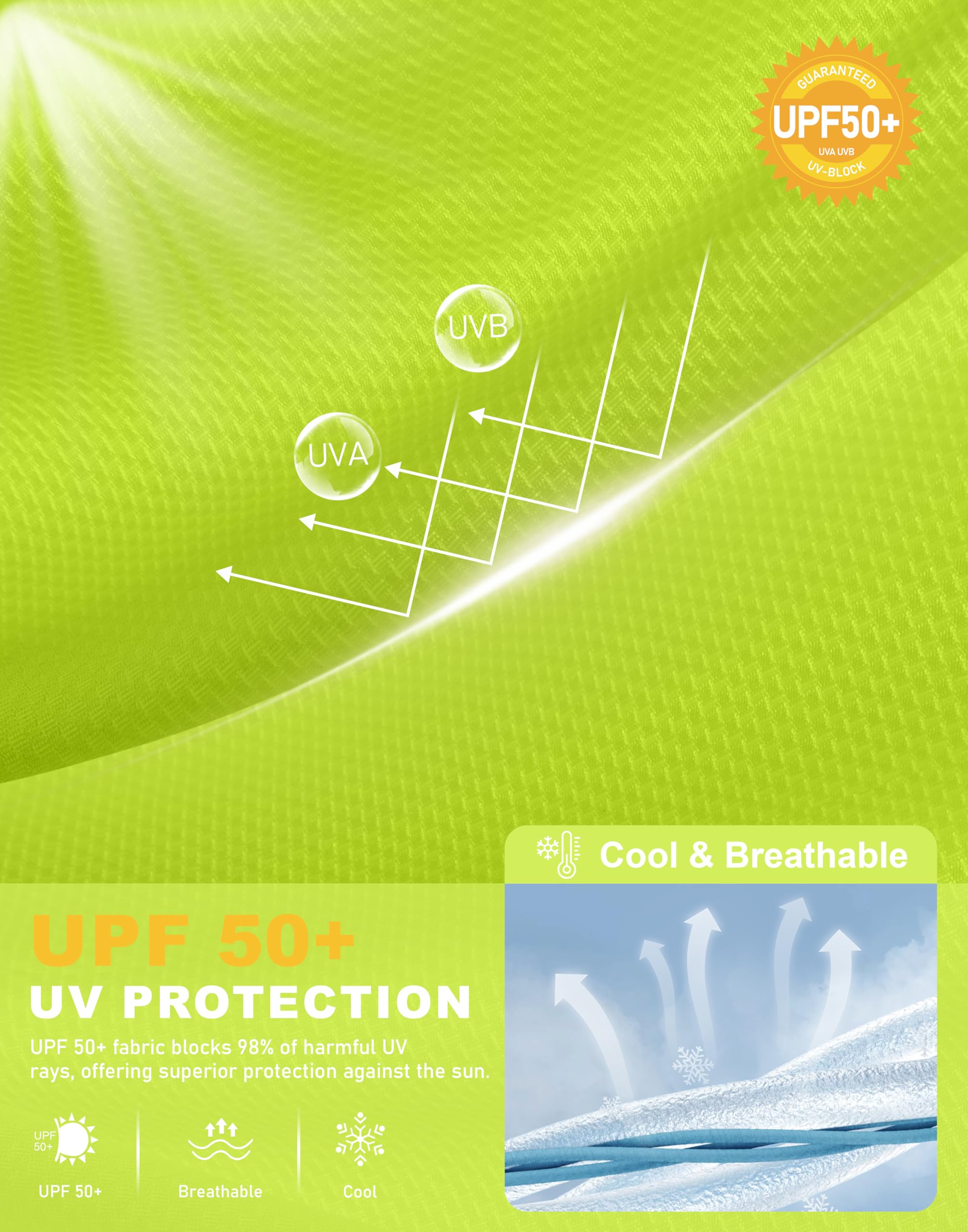 SANTINY Veste à capuche anti-UV UPF 50+ pour femme - Protection solaire - Fermeture éclair - Léger - SPF - Manches longues - Pour la randonnée, la course à pied