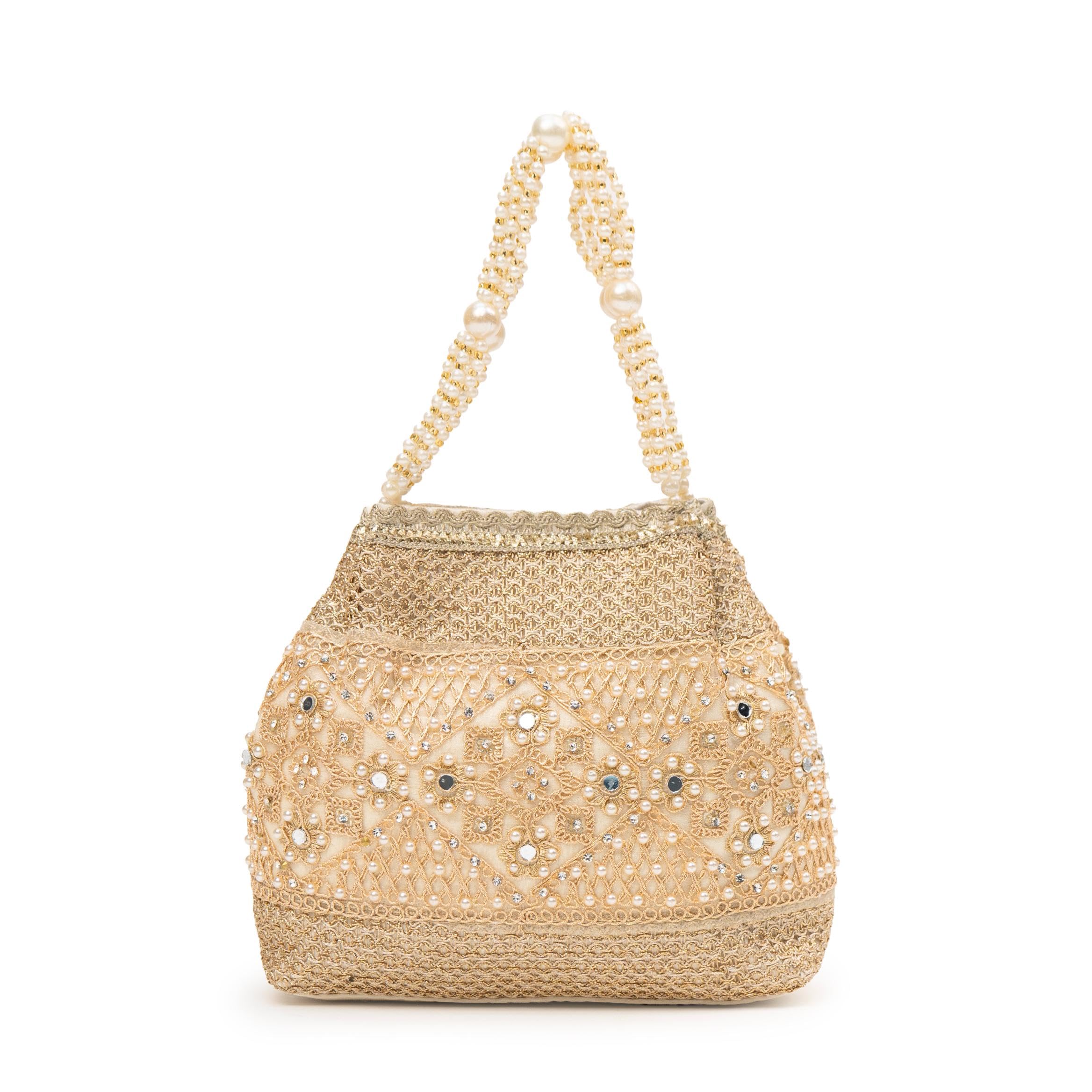cara fashion Pearl Elegance Potli-picture-16