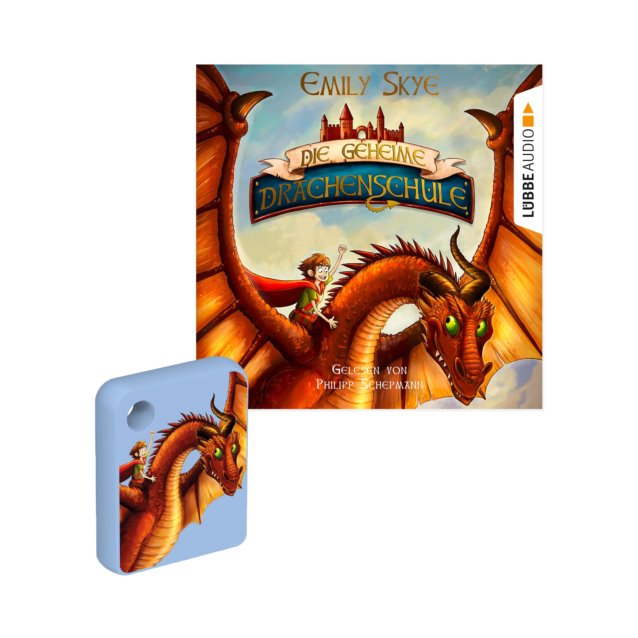 Galakto Audio Token: The Secret Dragon School (Volume 1), Audio Book for Children from 9 Years, Playing Time Approx. 269 Minutes