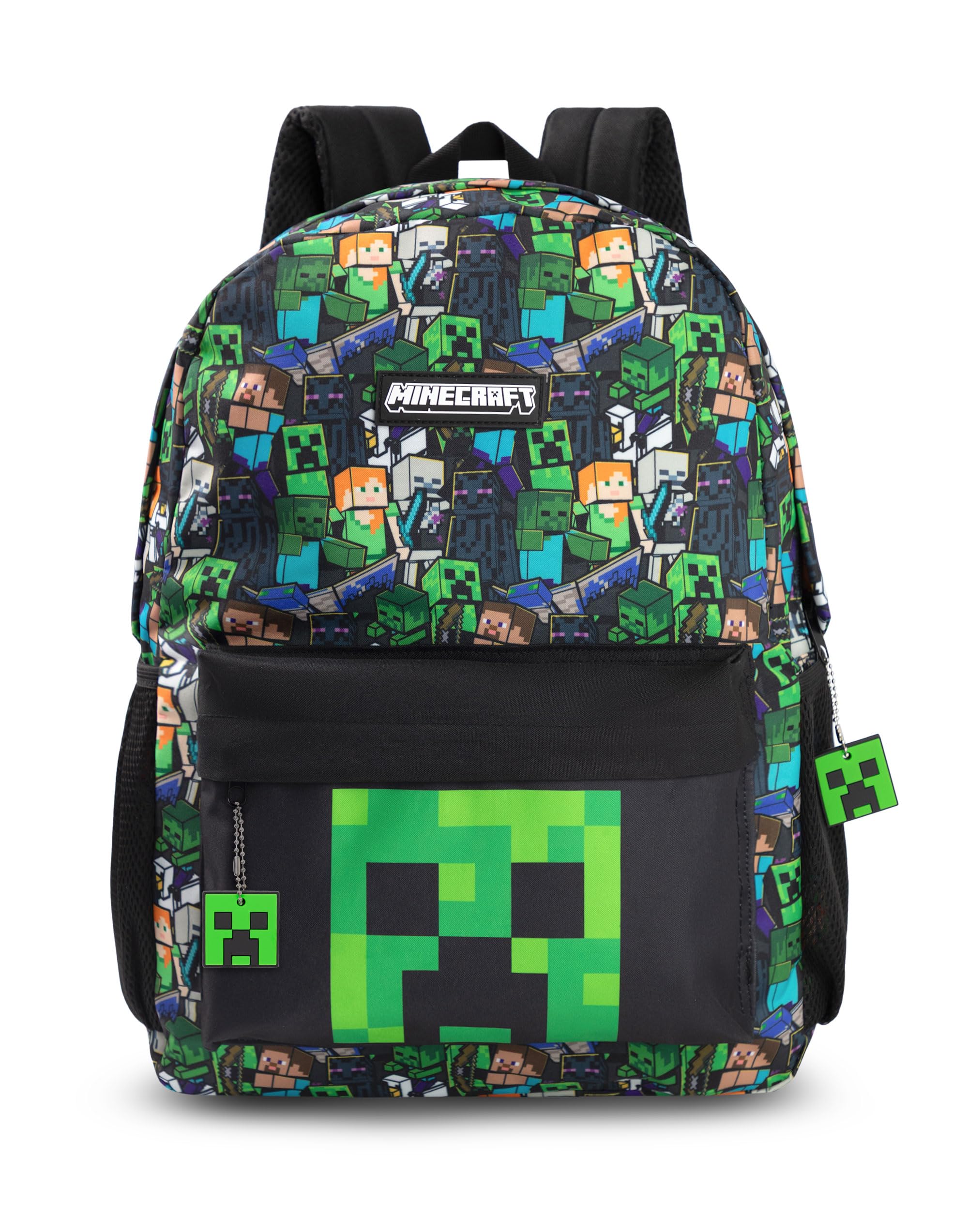 Steve & Creeper Rucksack | Minecraft Mehrfarbiger Rucksack