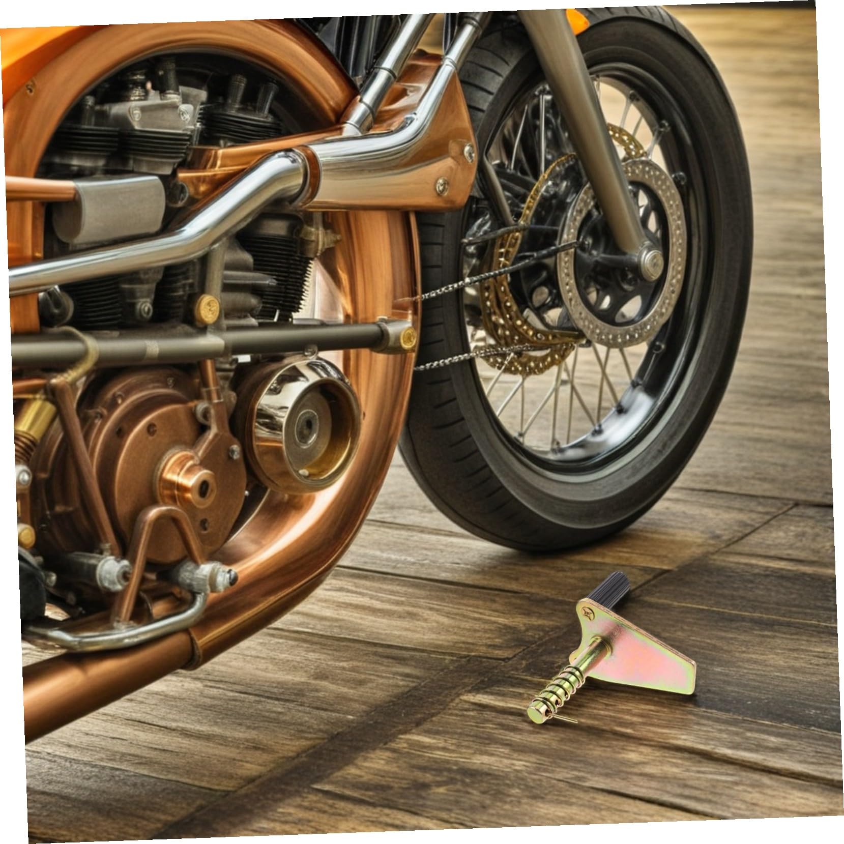 Mocowanie Stojaka Na Koło Motocyklowe Tylny Adapter Stojaka Motocyklowego Podpora Boczna Motocykla Wspornik Boczny Motocykla Mocowanie Przedniego Widelca Wytrzymały