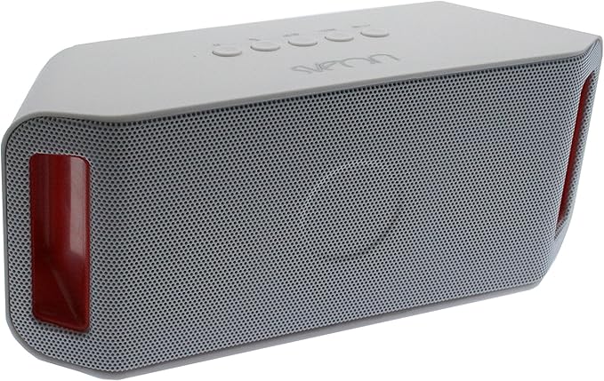 Sveon SON36_02 - Altavoz Bluetooth con USB/MicroSD MP3 Player y Radio, color blanco