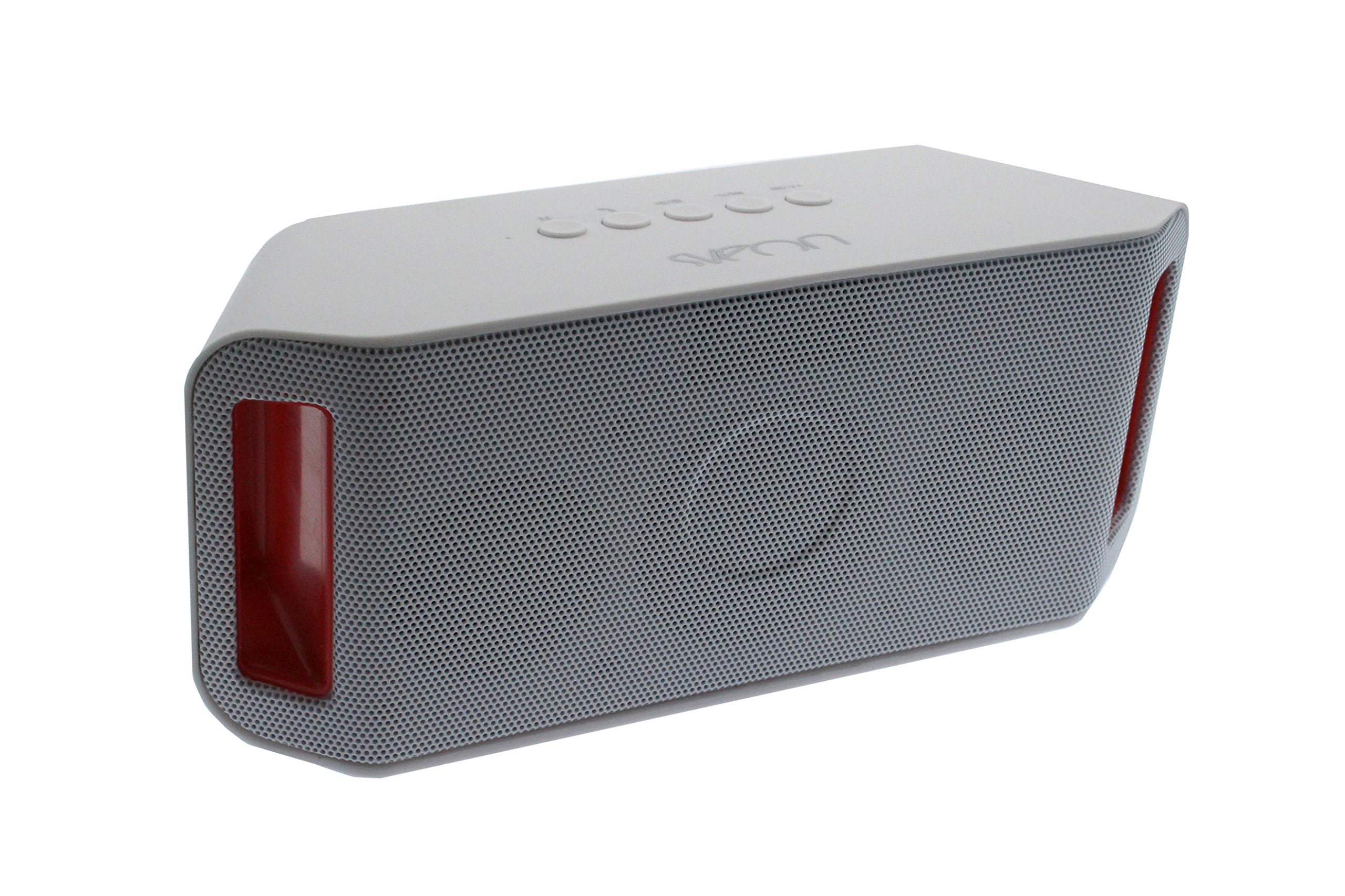 Sveon SON36_02 Bluetooth Speaker with USB/MicroSD MP3 Player and Radio White