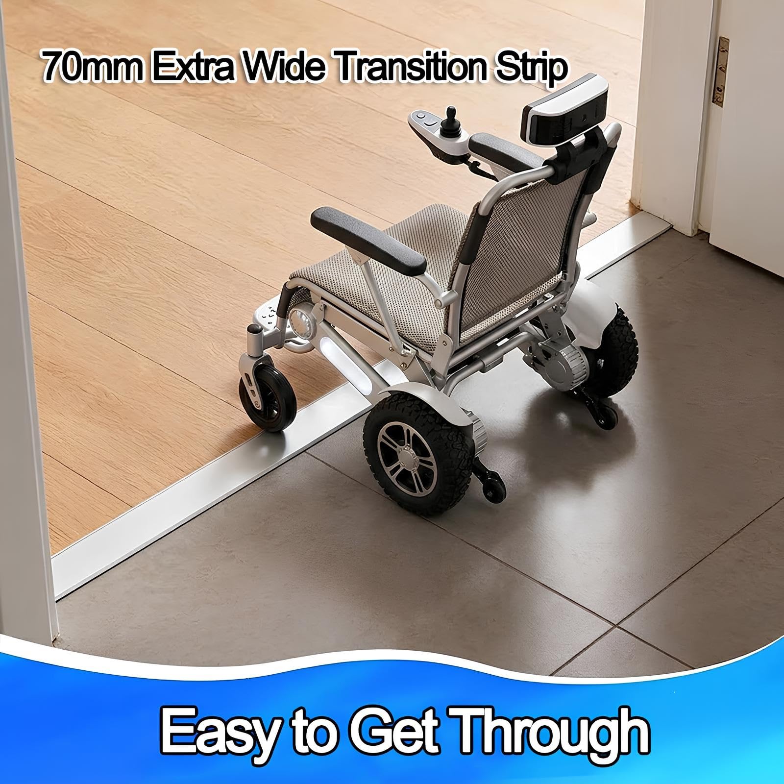 Tira De Umbral Para Puertas Impermeables Perfil De Transición Para Suelo