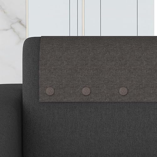 Vista 19 de 24 tachuelas de tapicería, alfileres de techo cubiertos de tela, botones giratorios para sofá, soportes de sillón, fundas para reposabrazos, faldas