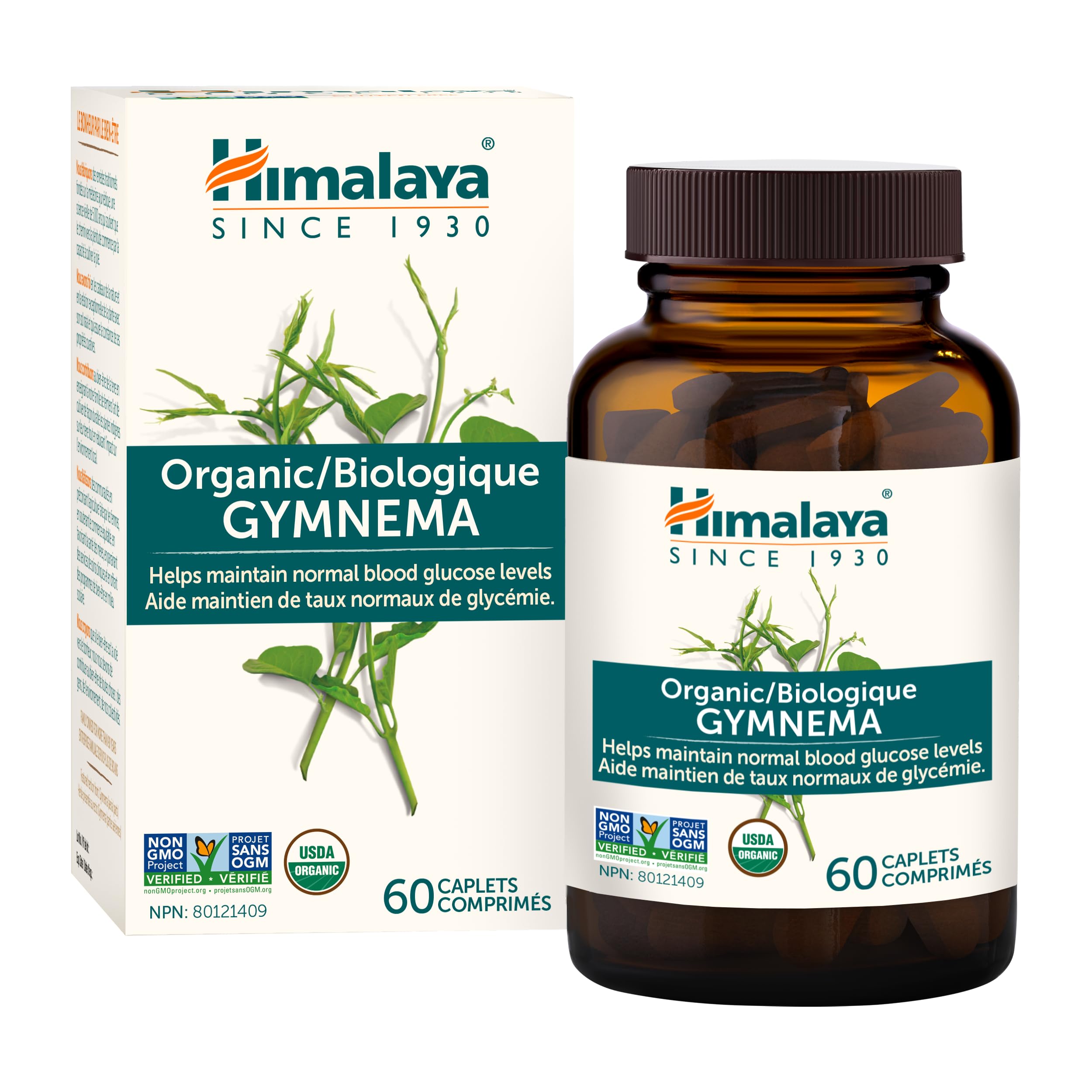 Himalaya Organic Gymnema 60 caplets