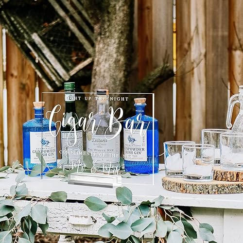 Miniatura 6 de Letrero acrílico de 8 x 10 pulgadas con soporte, paquete de 6 hojas de acrílico transparente en blanco con soporte, letreros de mesa transparentes