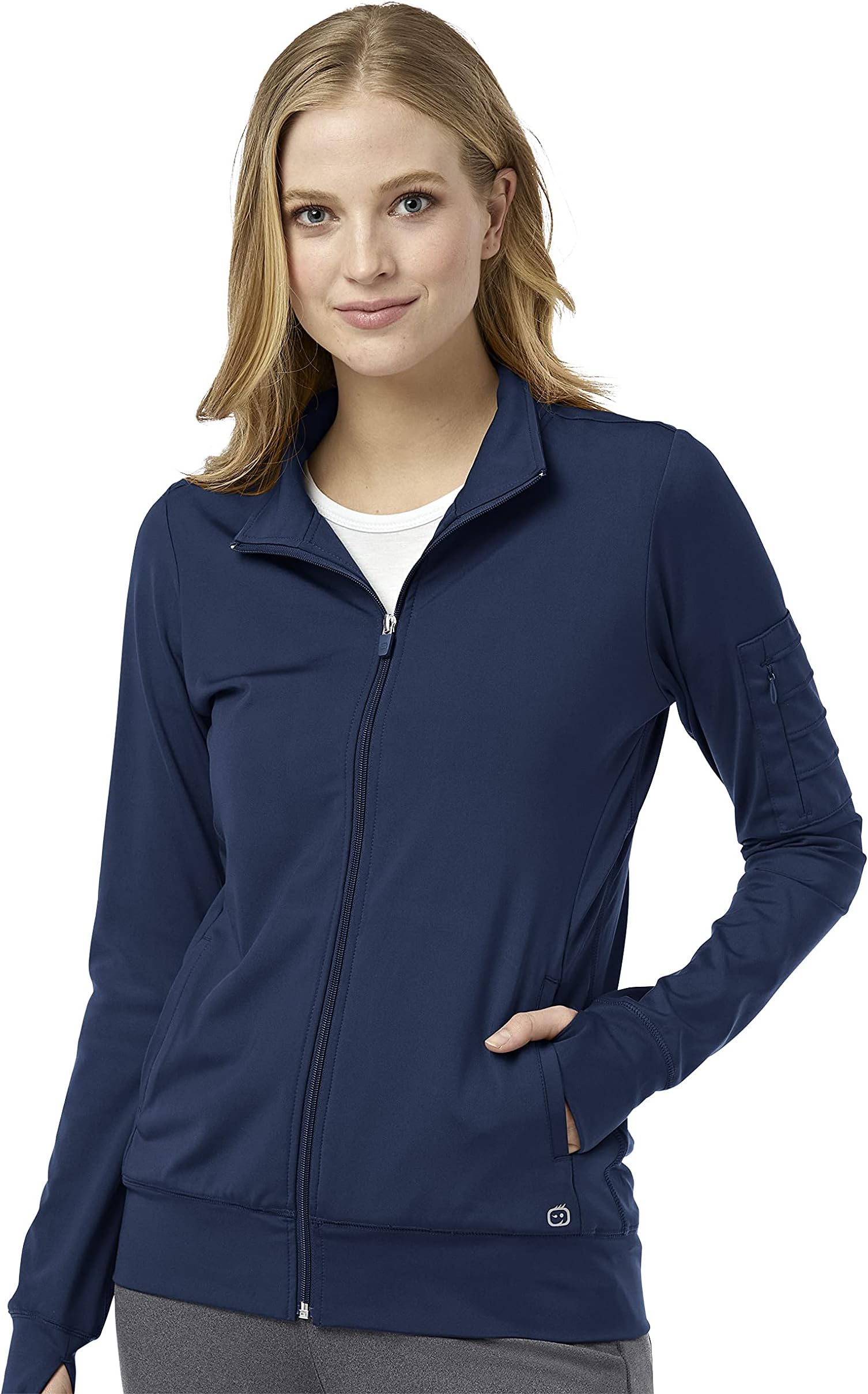 WonderWinkwomens Women's Moto Scrub Jacket Medical Scrubs (pack of 1)