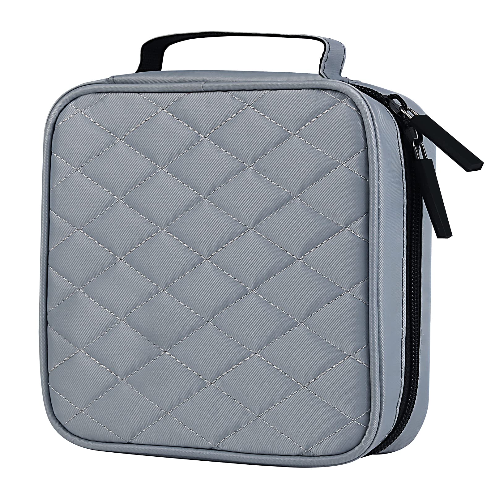 CD Case DVD Case Holder: 40 Capacity CD Storage DVD Organizer Binder Protective CD Book CD Wallet Portable Small CD Cases Disc Holder CD Folder Blu Ray Album CD Carrying Bag Sleeves for Car Movie Home