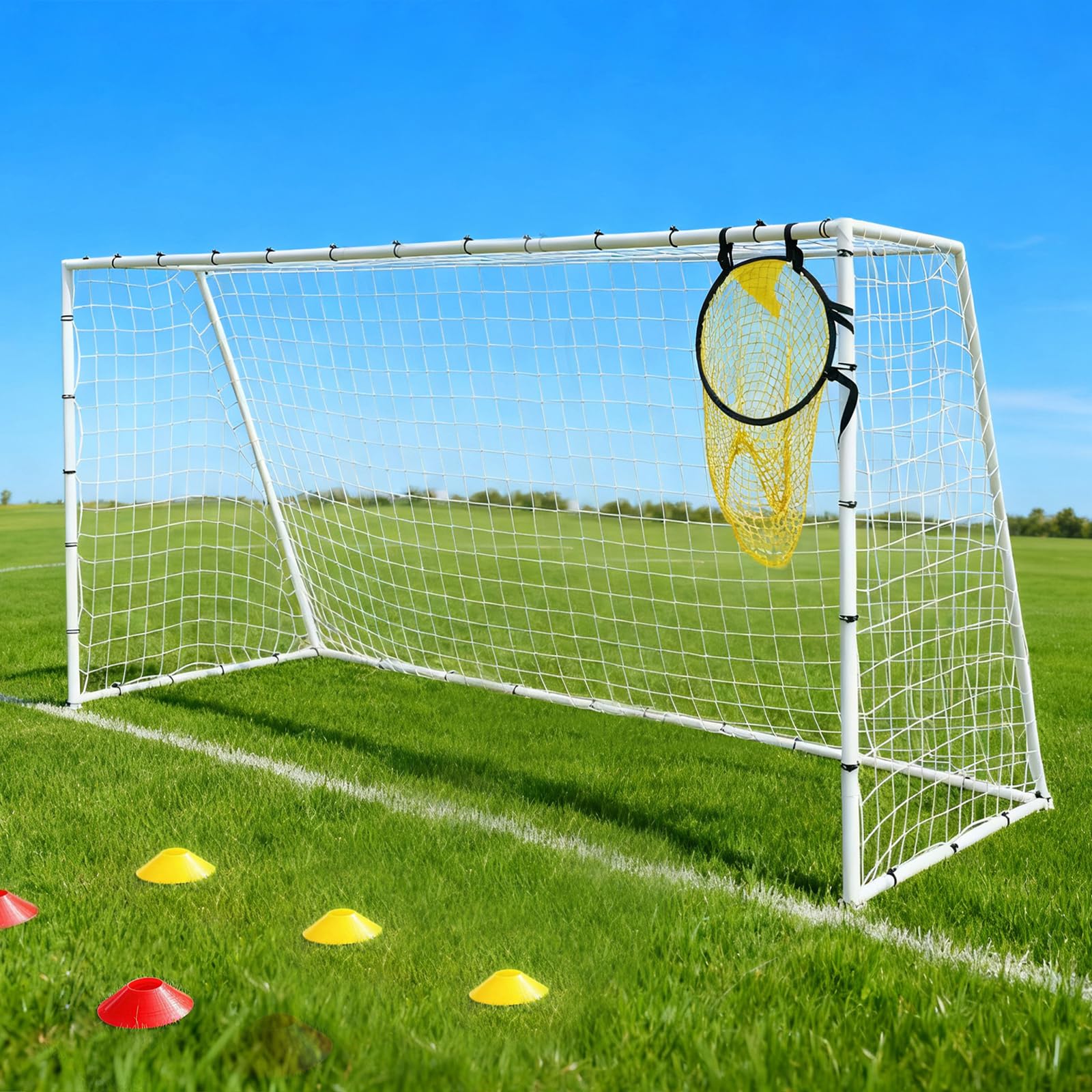 Fußballtor aus Metall für Garten und Training