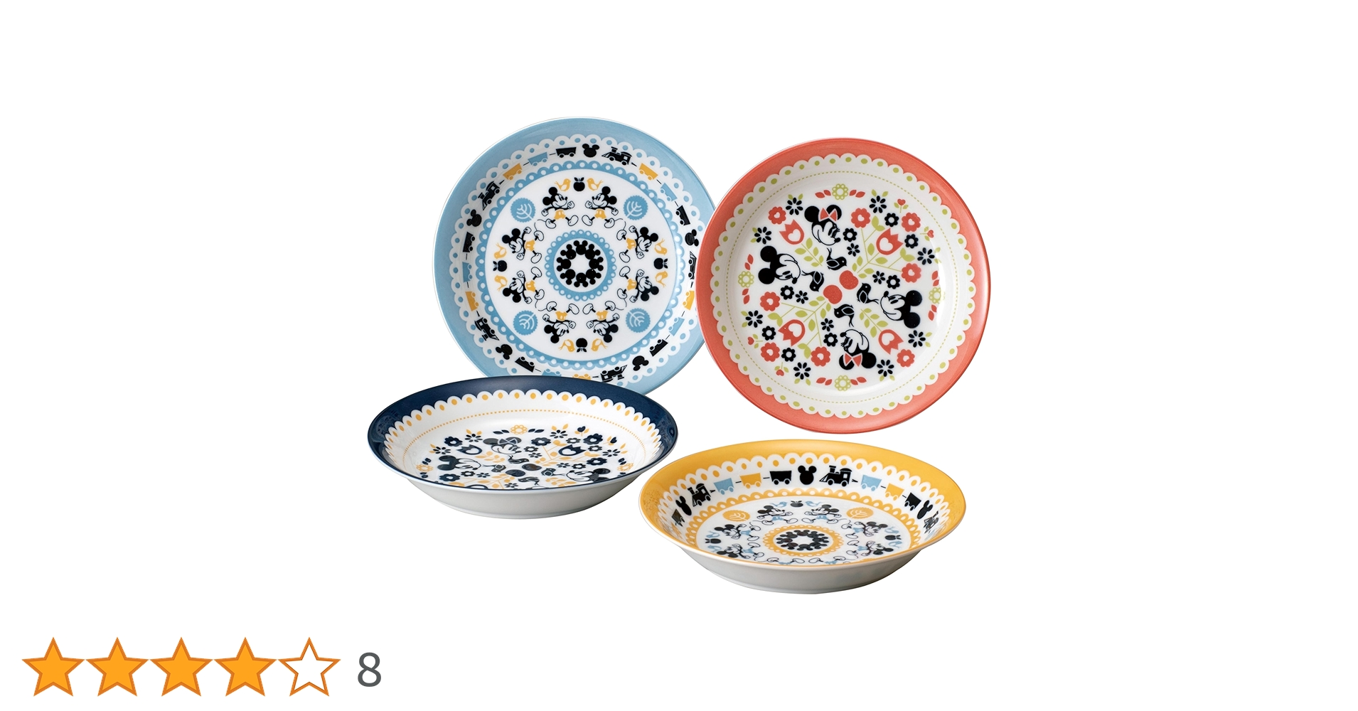 【希少】ディズニーリゾート 和食器 ミッキーマウス 皿 3枚セット Amazon.co.jp: maebata Disney ディズニー ミッキー&フレンズ