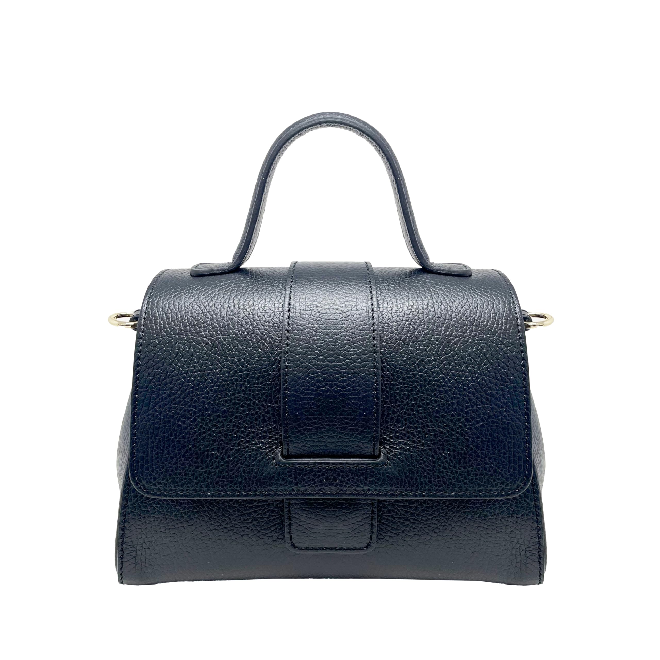 Chicca Borse Borsa a Mano Elegante con Tracolla da Donna in Pelle