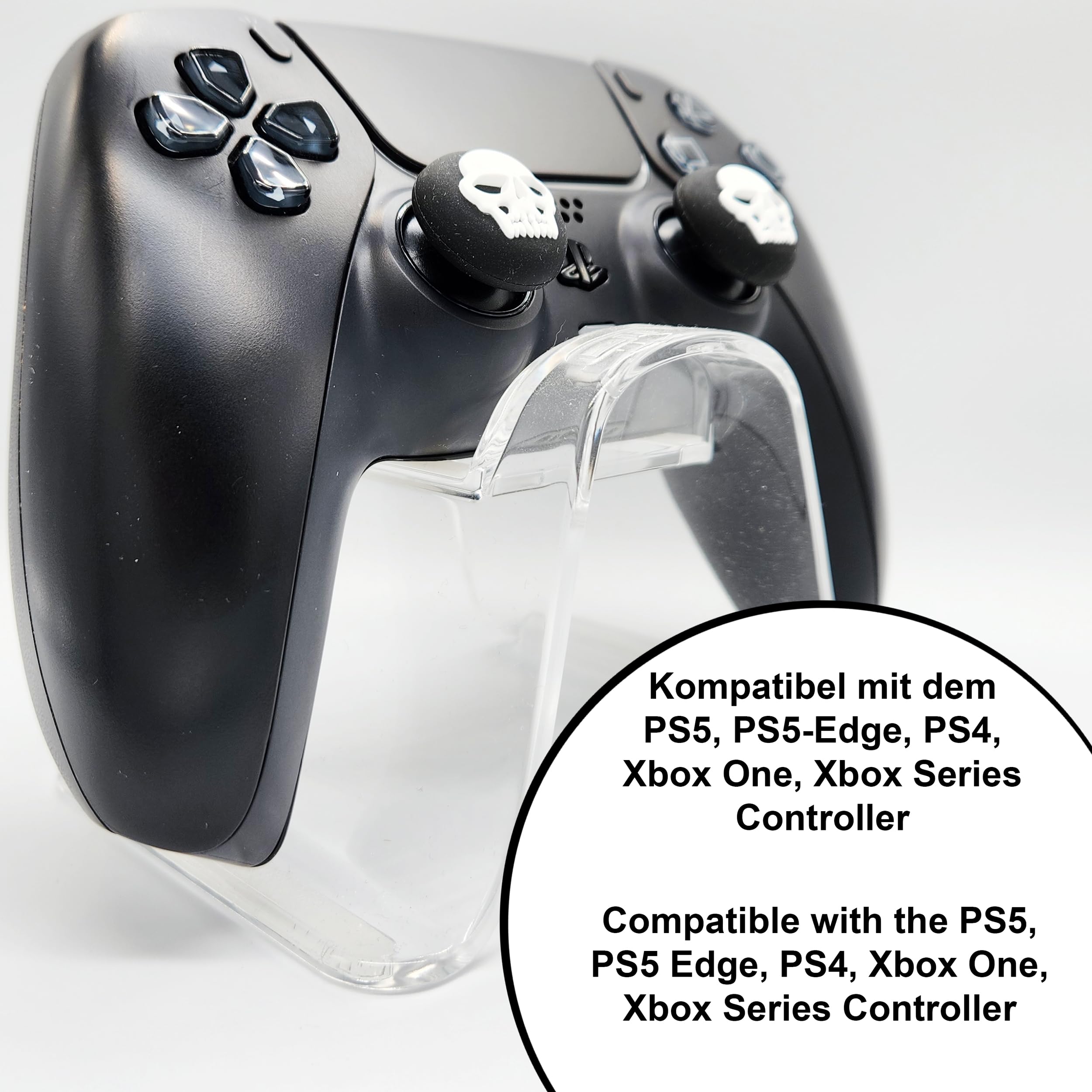 MatoSan® Lot de 4 Capuchons en Silicone pour Manette PlayStation 5, PS5, Xbox One, Edge - Accessoires