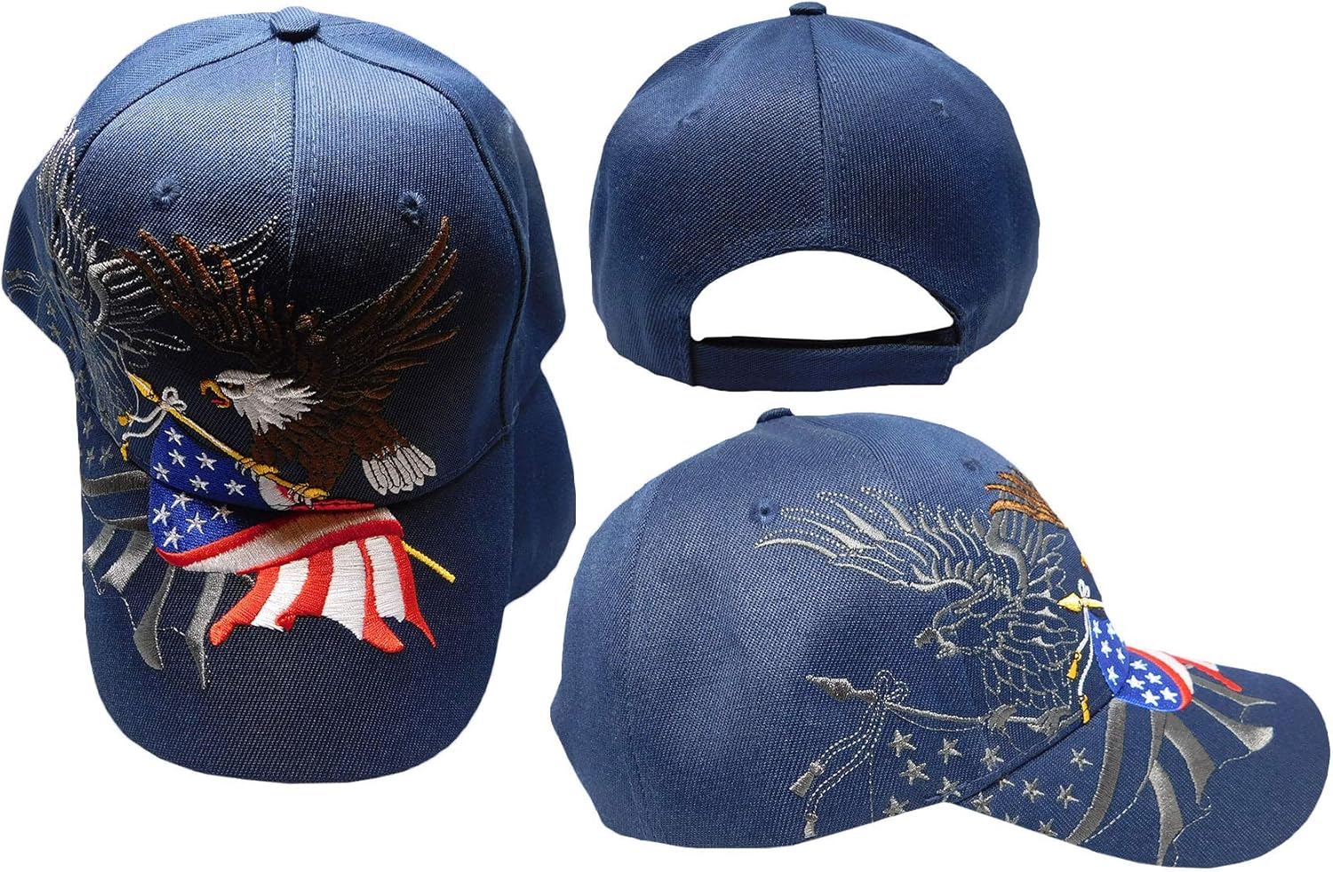 Beretta Big B Cap In Blue Navy Adjustable Embroidered Logo Hat - Foto 7