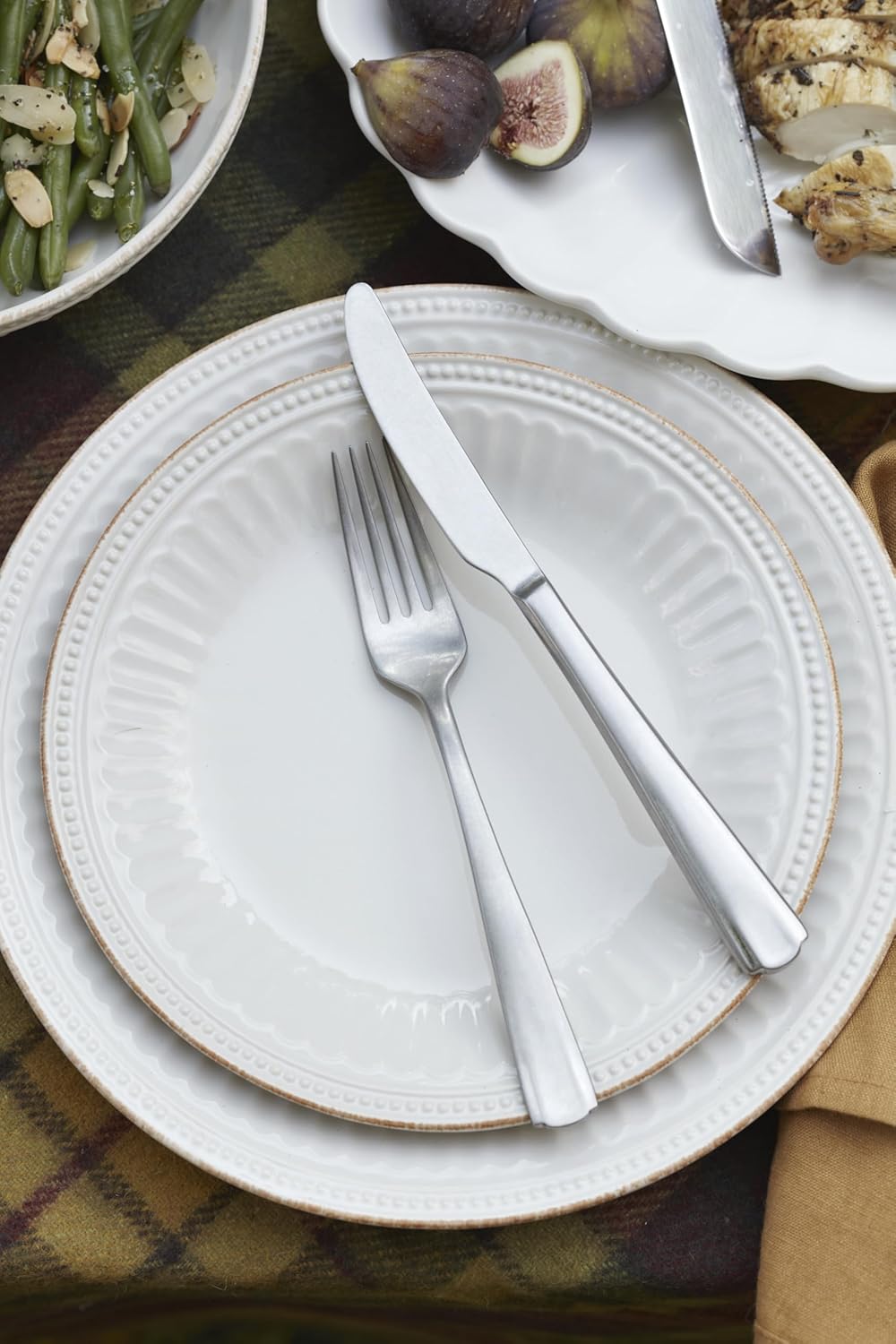 Lenox 899196 French Perle Groove 24-Piece Dinnerware Set, Service For 8 - Image 9