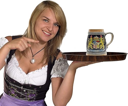 Miniatura 7 de Taza de cerveza grabada con escudo alemán de E.H.G de E.H.G, de la marca Bayern de la marca German Bayern