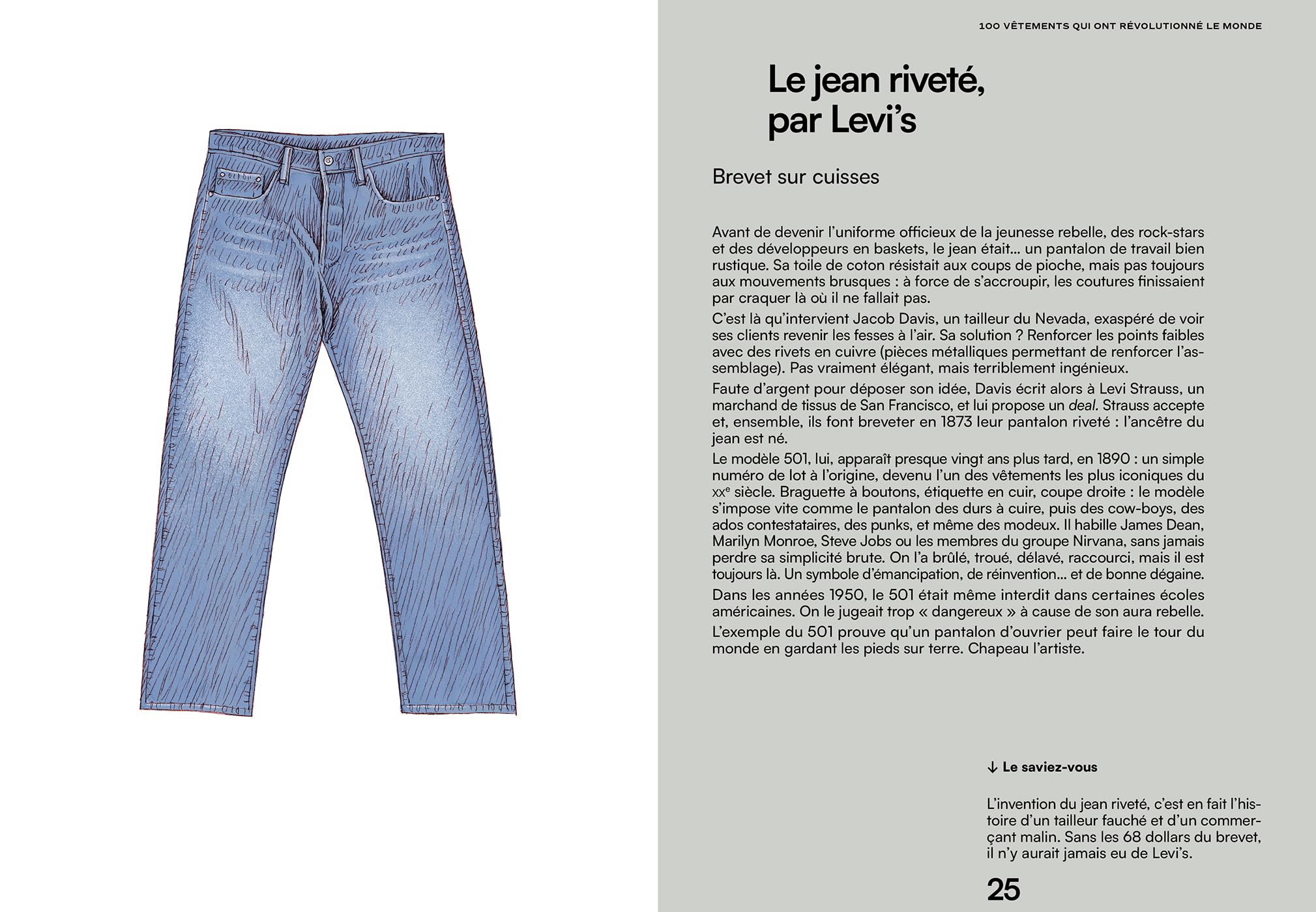 100 vêtements 100 histoires: Les modes passent, les innovations restent