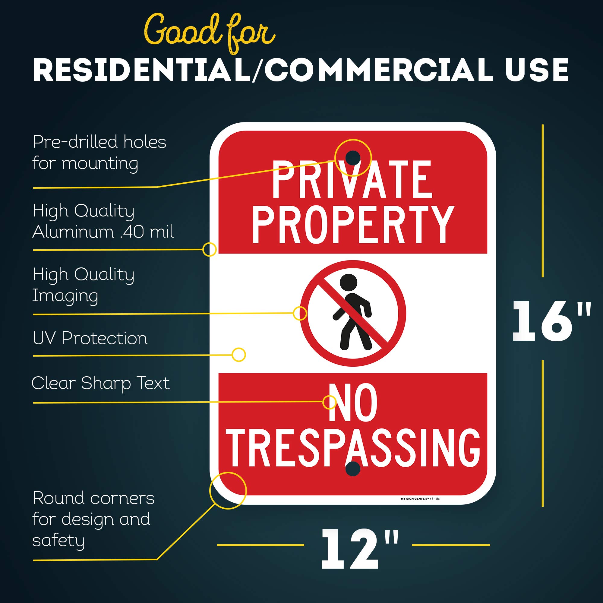 Cartrend 10615 Panneau D'avertissement En Aluminium