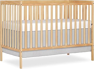 Dream On Me Synergy 5-In-1 Convertible Crib In Natural, Greenguard Gold ...