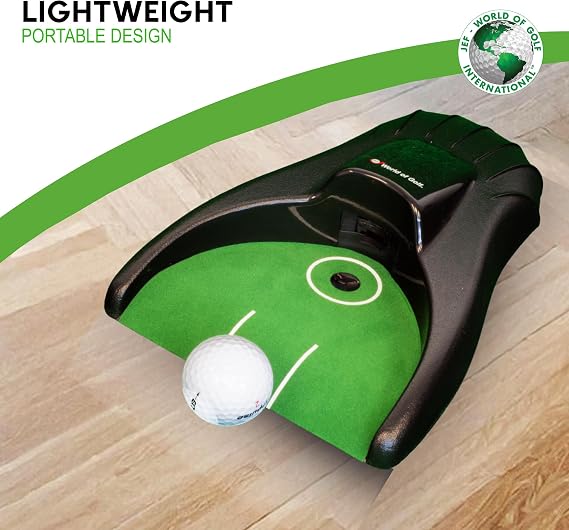 JEF World Of Golf Automatic Putting Cup , Black