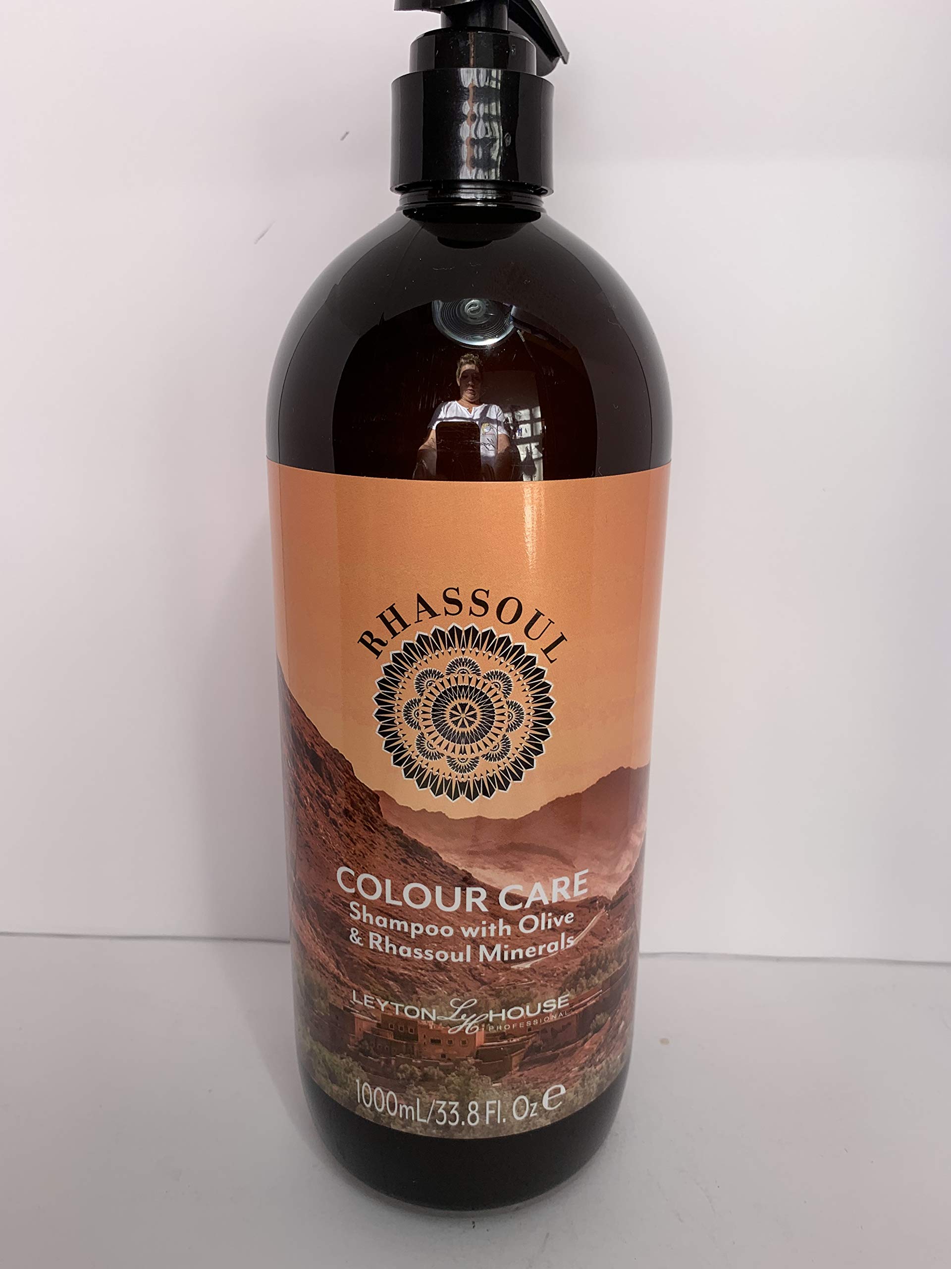 RHASSOUL COLOUR CARE Moisturising SHAMPOO For coloured Hair 1000ml Vegan