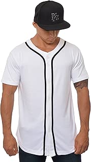 Baseball Jersey Men Button Down Cotton 304 - coolthings.us