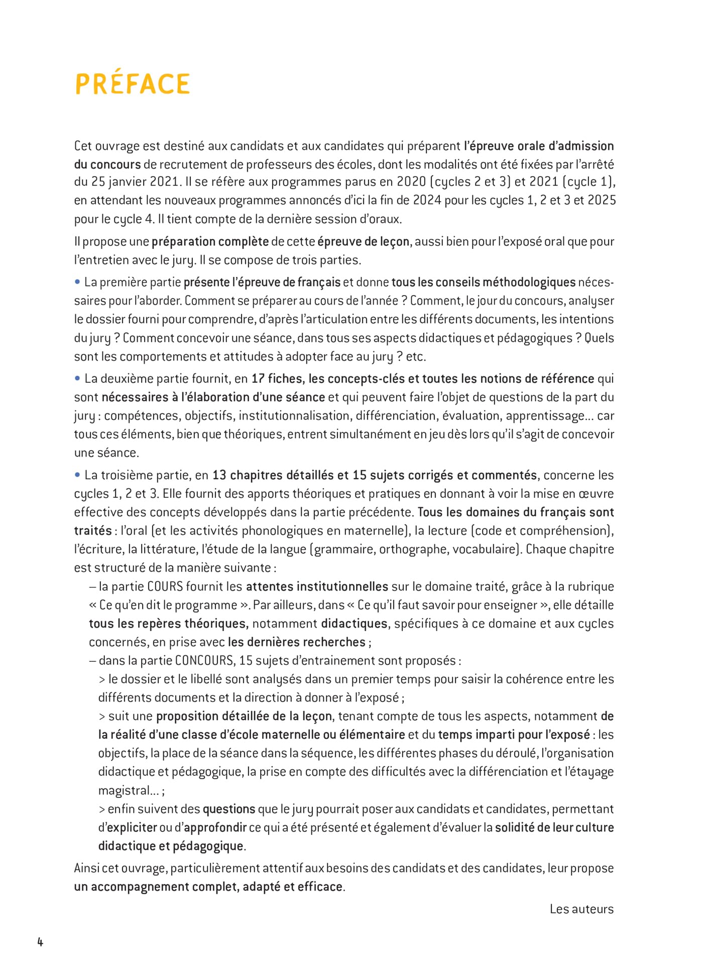 Français - CRPE 2026-2027 - Epreuve orale d'admission