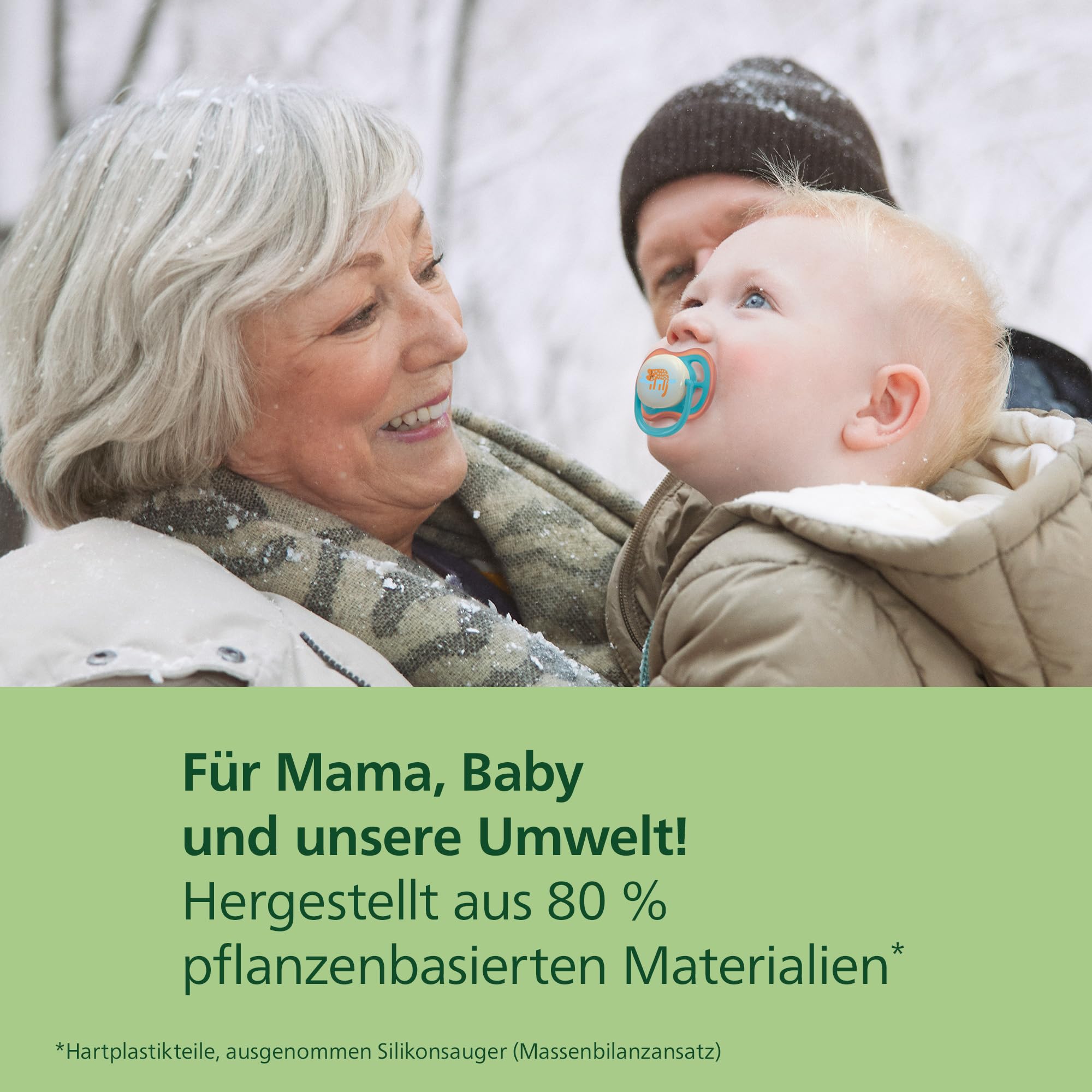 Philips Avent ultra air Day & Night Schnuller – kiefergerecht geformtes Design, für Babys ab 18 Monaten, leuchtet im Dunkeln, extra fester, symmetrischer Silikonsauger, BPA-frei, 4er-Pack, SCF349/56 - 5