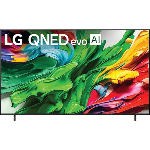 LG 86-Inch Class QNED evo AI QNED85A Series Mini LED 4K Smart TV w/AI Picture, Sound, Super Upscaling 4K, HDR10, Filmmaker Mode, Wow Orchestra, Alexa Built-in (86QNED85AUA, 2025)