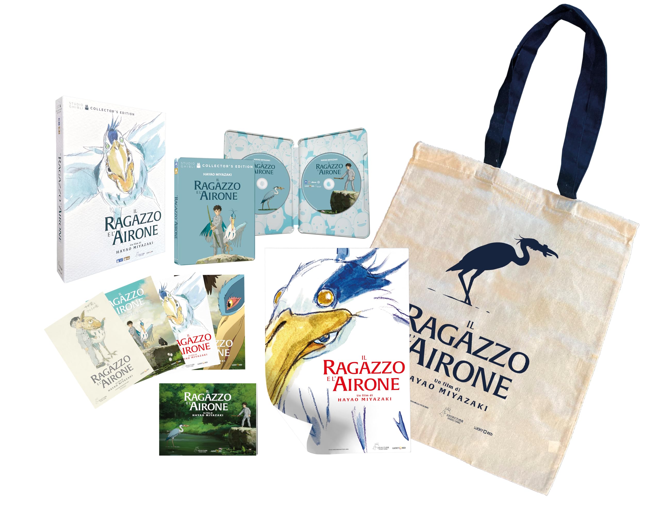 Il Ragazzo E L'Airone (Collector's Edition 4K UHD + Blu-ray + booklet + gifts)
