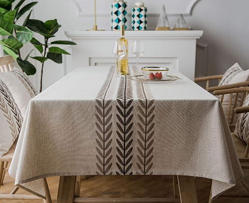 Miniatura 3 de Bringsine - Mantel de lino lavable, diseño vintage, varios tamaños