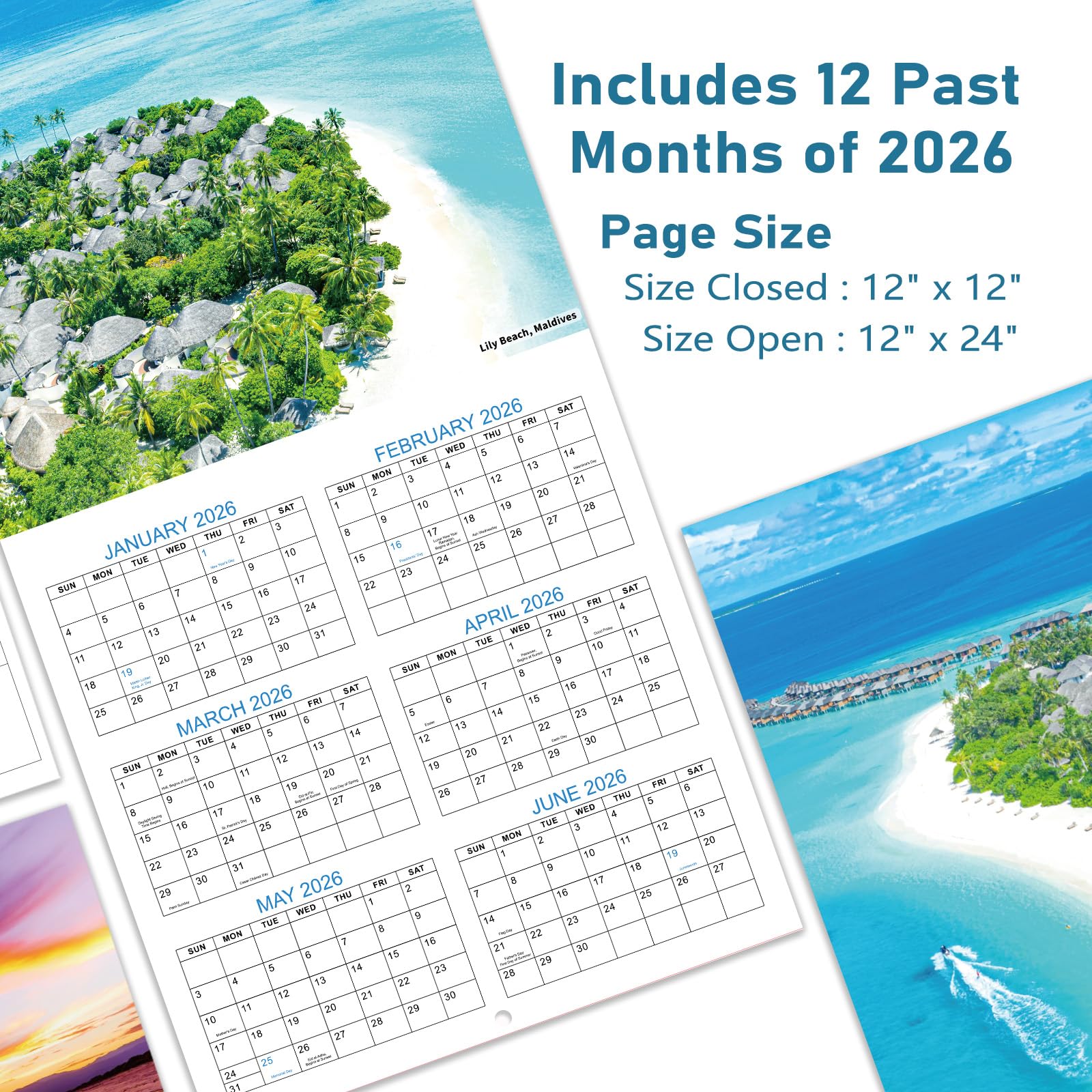 Amazon.com: 2026-2027 Calendar - Wall Calendar 2026-2027, Jul 2026