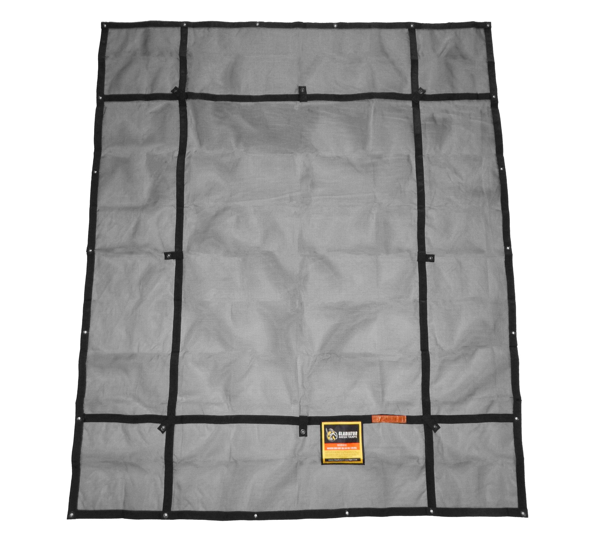 Gladiator Cargo Nets - RipProof Mesh Tarp - Medium - 6.75' x 8' (MMT-100)