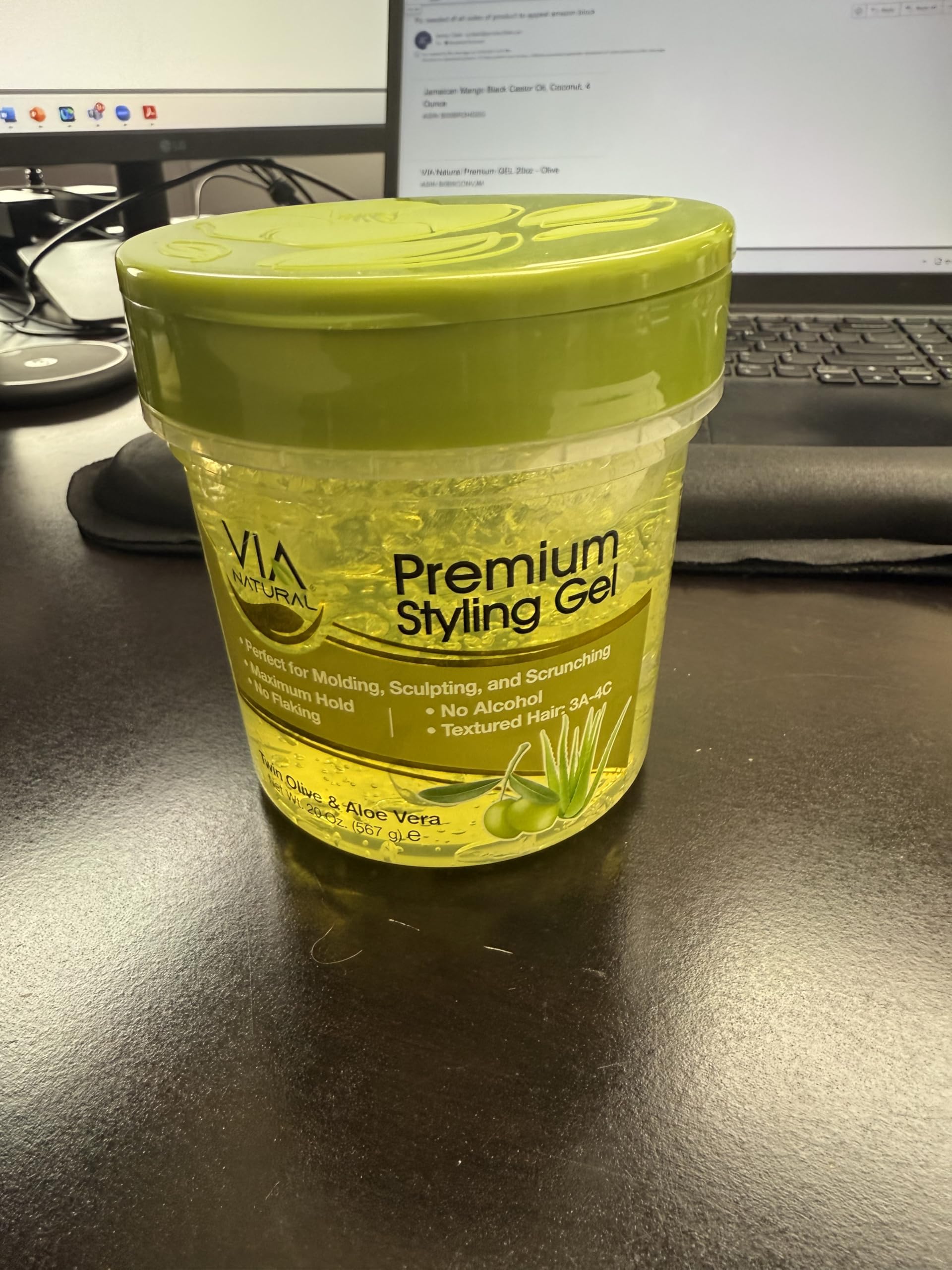A.C. NATURAL ジェルパックP 750g Amazon.com: Via Natural Premium GEL 20oz - Olive : Office Products