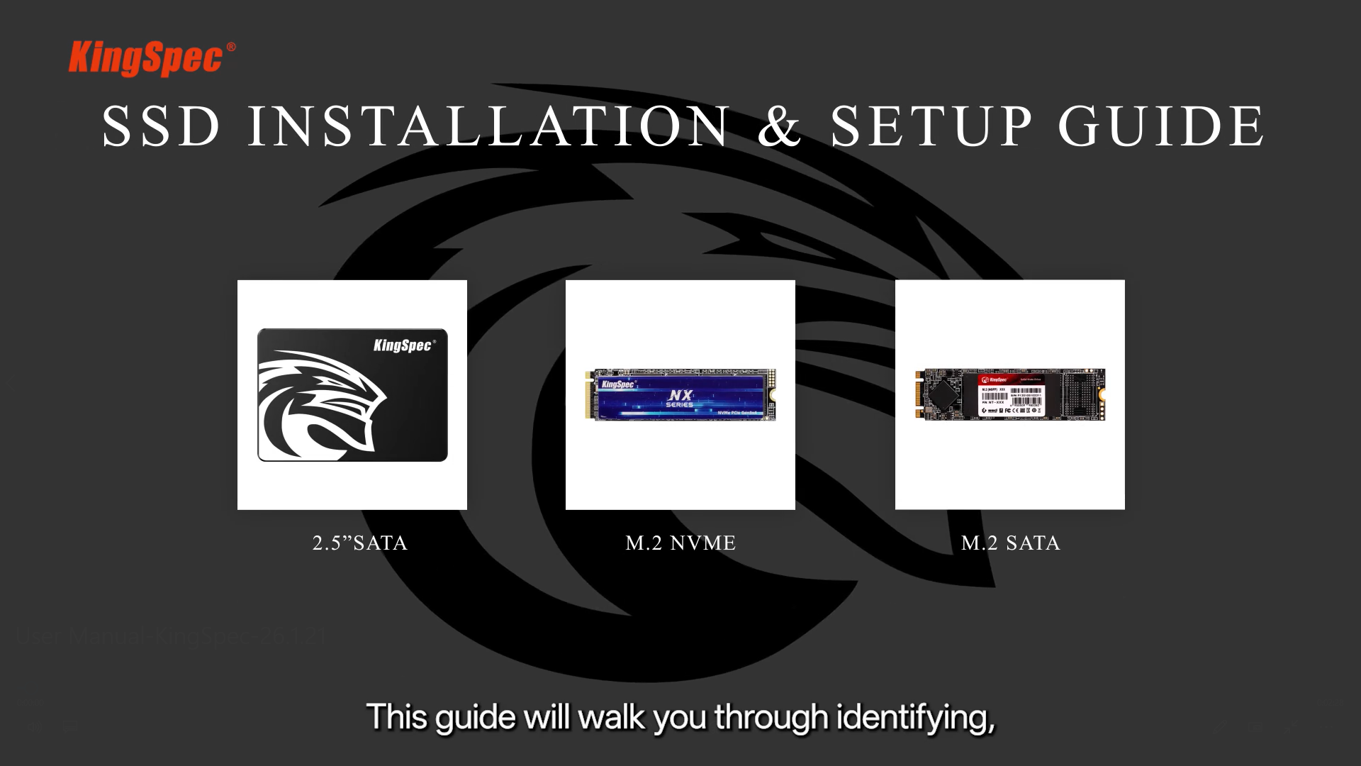 KingSpec 1TB M.2 2242 SSD PCIe 3.0 - Velocità di lettura fino a