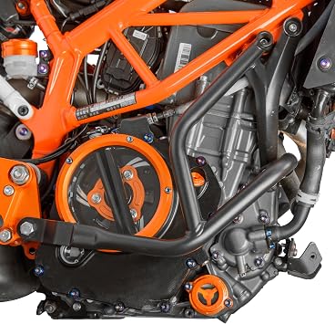 Motorcycle Steel Engine Guard Crash Bar Falling Bumper Frame Protector for K.T.M DUKE250 DUKE390 Duke 250 390 2017-2022 2018 2019 2020 21 Black